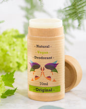 Load image into Gallery viewer, Green Ladies NI Natural Vegan Deodorant Original Open Cap