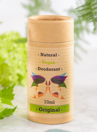 Green Ladies NI Natural Vegan Deodorant Original Closed Cap